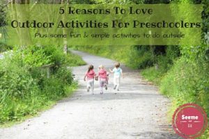 outdoor activities for preschoolers