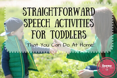 speech therapy activities for toddlers
