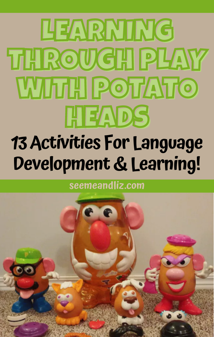 mr potato head learning activities