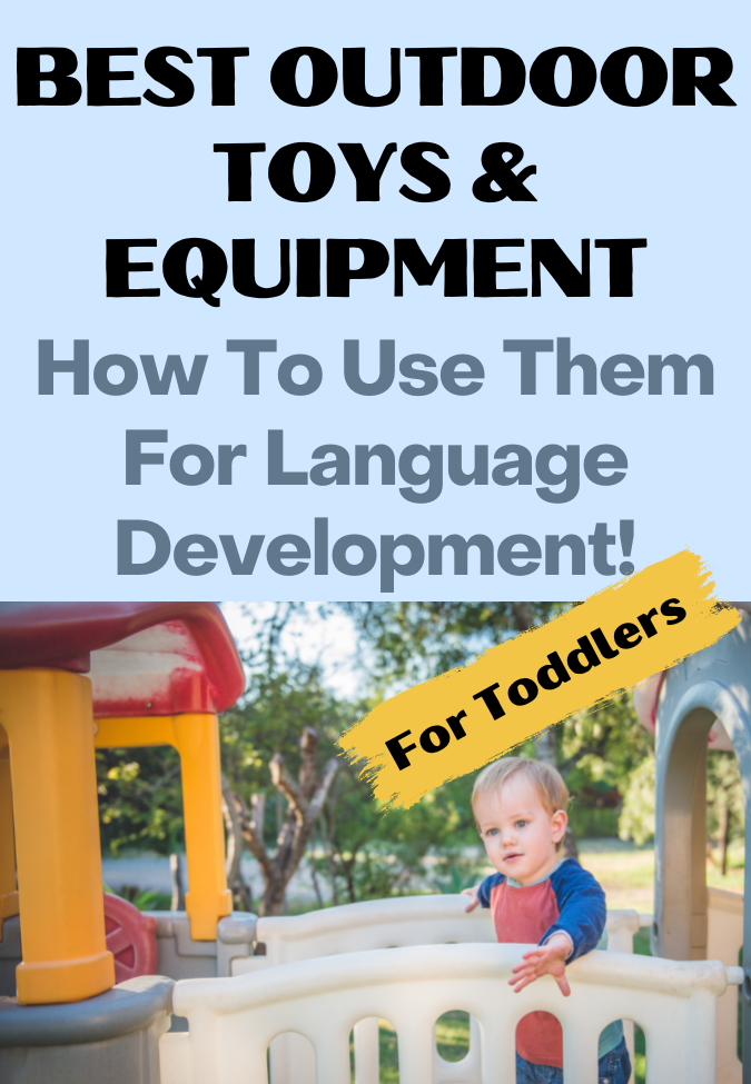Best Outdoor Play Equipment For Toddler Development!