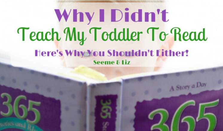 Teach Your Toddler To Read The Right Way!